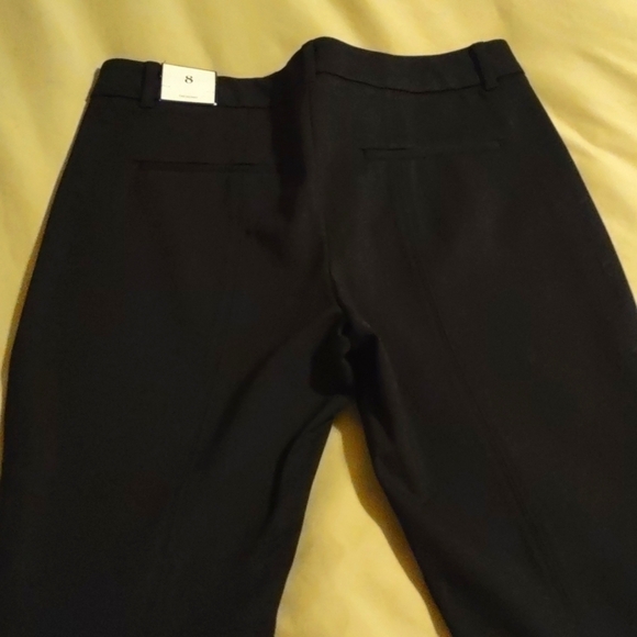 White House Black Market "The Skinny" black pants Size: 8 NWT - Picture 4 of 11